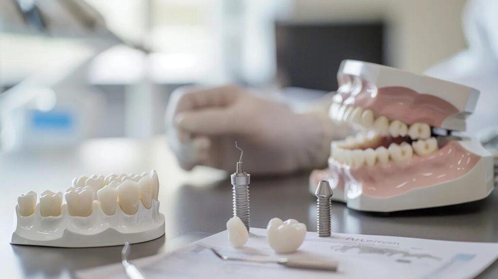Representing the factors that affect dental implant pricing material, bone grafting, technology, and number of implants